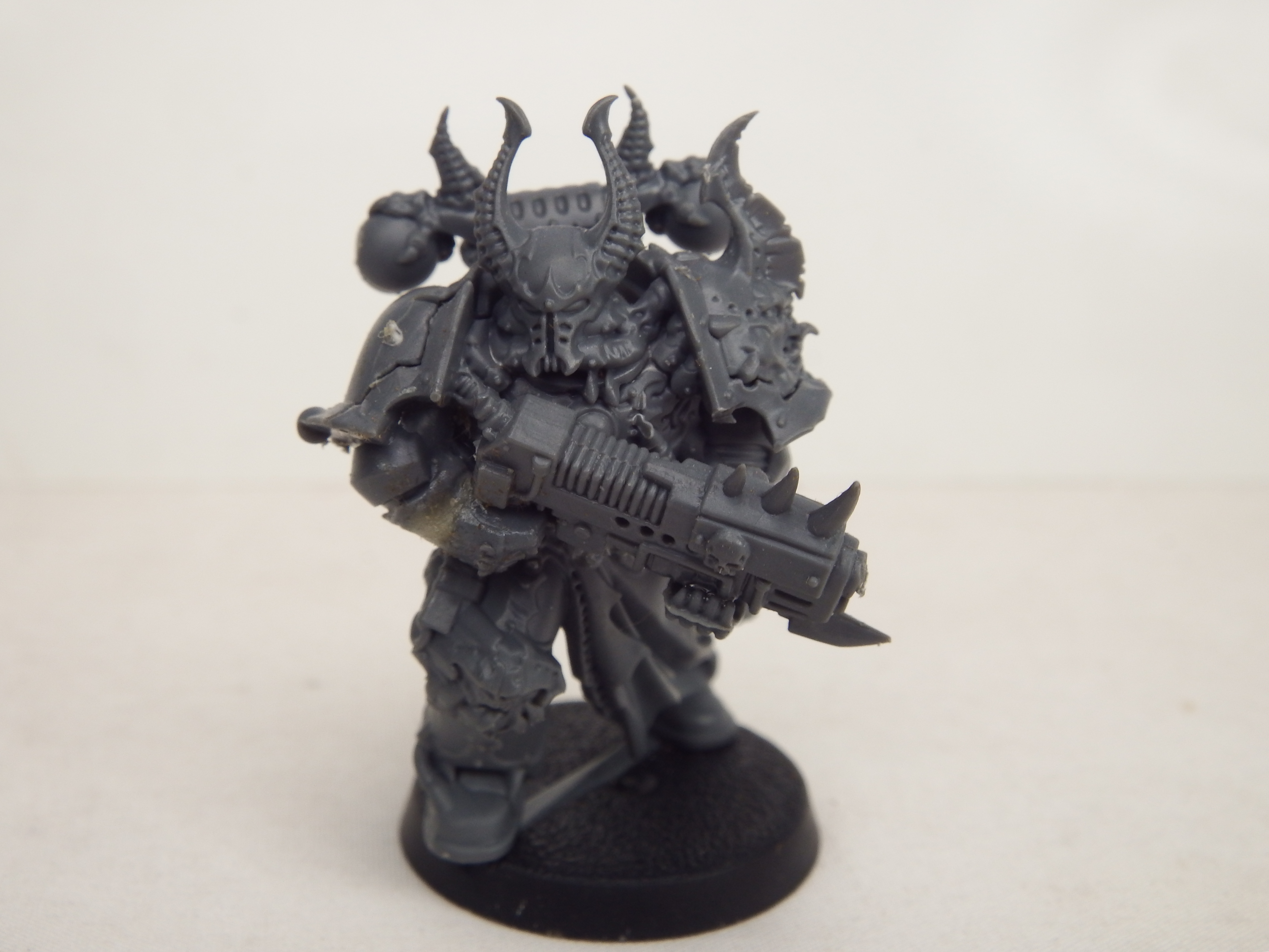 assemble metal to how miniatures Marine â White Metal Gun with Plasma Games Space Chosen Chaos