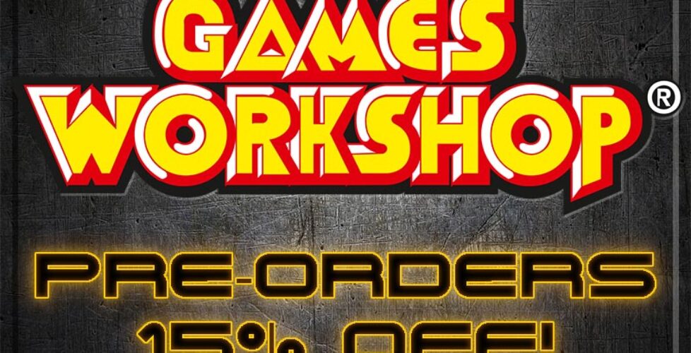 Pre-Orders 15% off