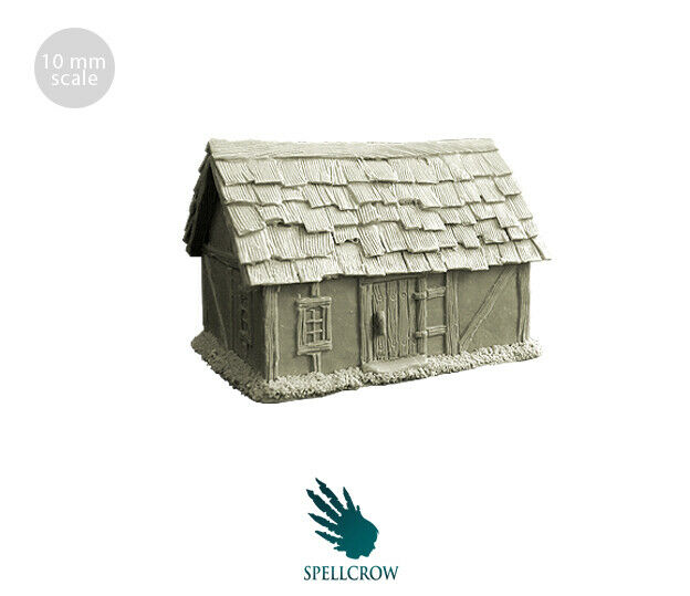 Spellcrow Little House Terrain Scenery Mini Resin 10mm Scale